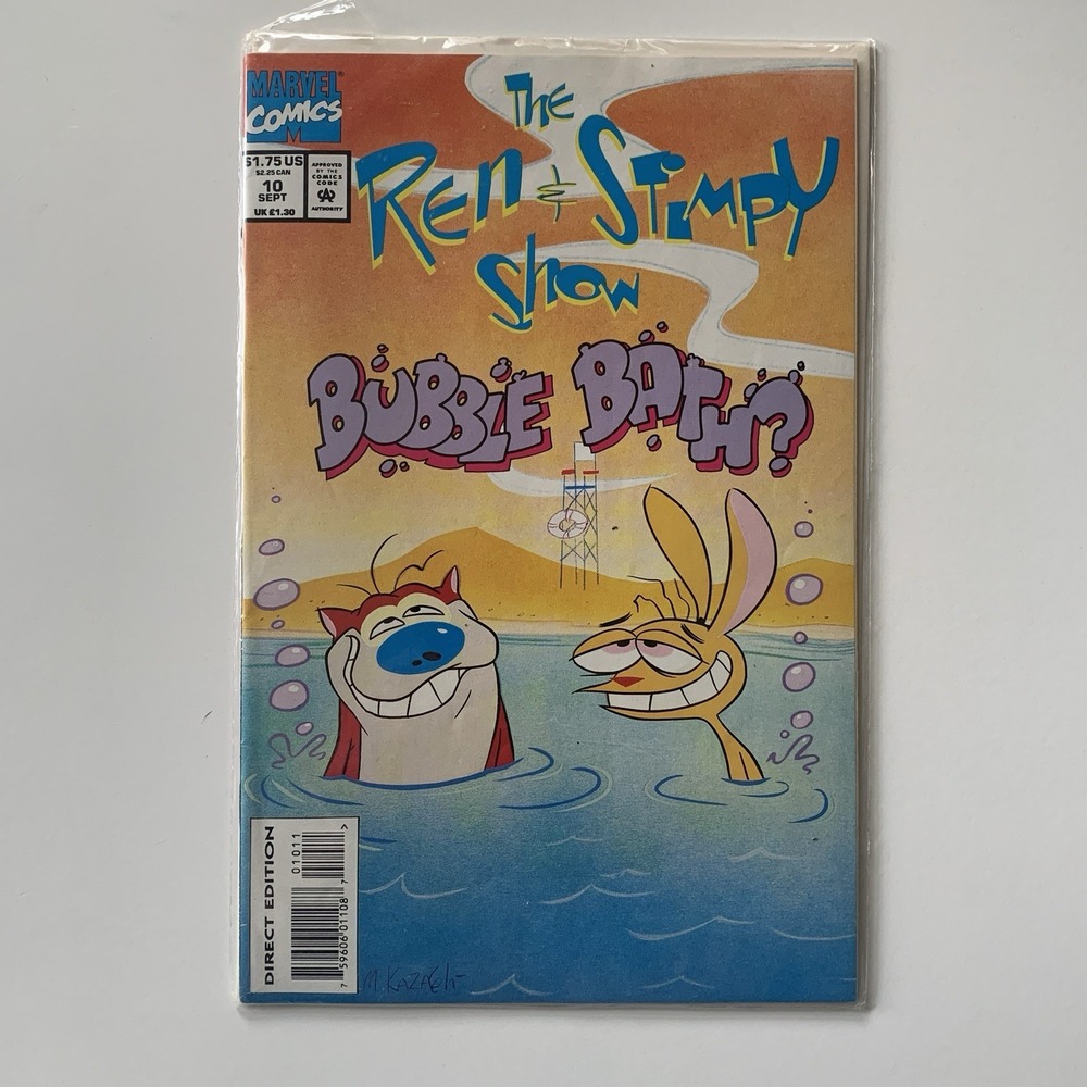 The Ren and Stimpy Show Lot of 6 Marvel Comics #8 #10 #11 #12 #13 #15 Vintage - Picture 4 of 9